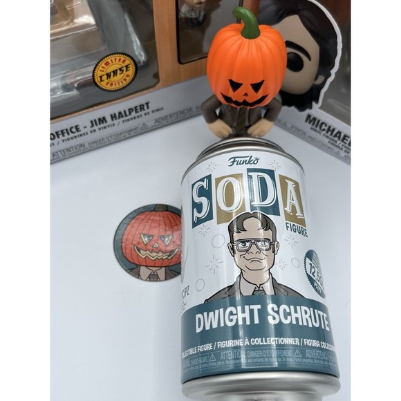 The Office Funko Pop Lot Soda Dwight Schrute Chase, Jim Halbert Chase, Young MS - Picture 2 of 16